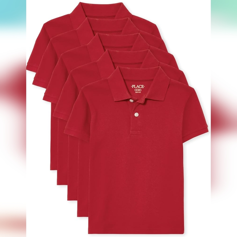 The Children's Place Red Polo Shirt for Kids